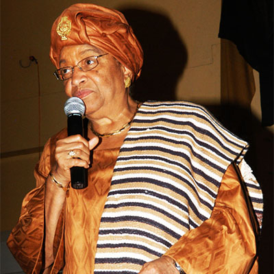 Her Excellency Ellen Johnson Sirleaf, face of the Golden Image Award